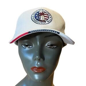 2005 US Open Pinehurst No. 2 USGA Golf Baseball Adjustable Hat Cap Beige